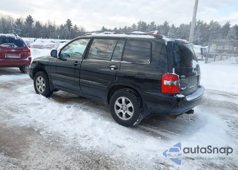 2005 Toyota Highlander V6 from USA, damaged, VIN JTEEP21A050127807